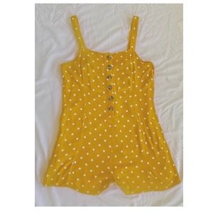 American Eagle Polka Dot Romper